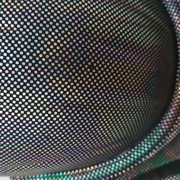 🎃Spirit Halloween 🧜♀️Mermaid corset top oilslick L - Picture 3 of 7